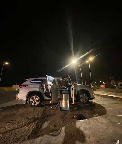 مغسلة الوهج الأبيض لغسيل السيارات White glow car wash - Tanomah - +966 55 240 3418